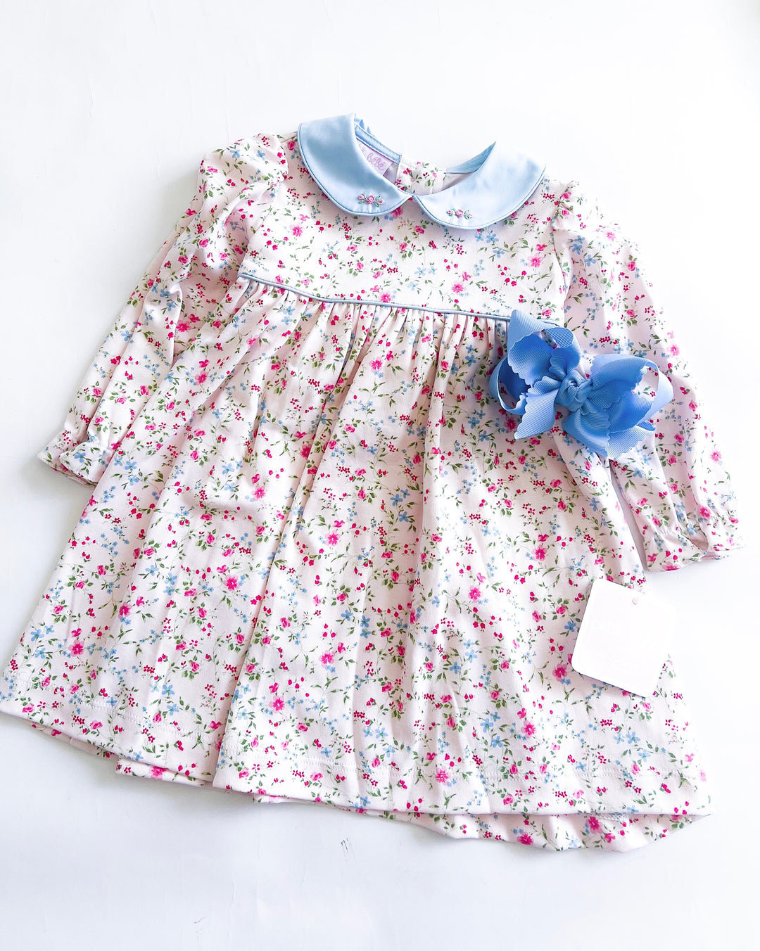 Pink Everlyn Floral Dress
