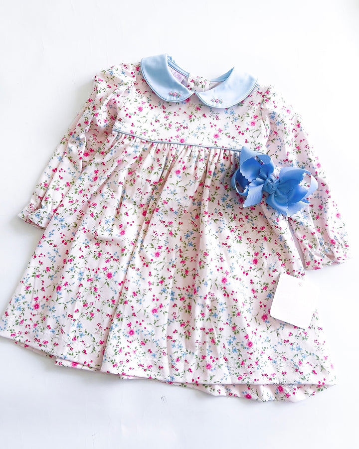 Pink Everlyn Floral Dress
