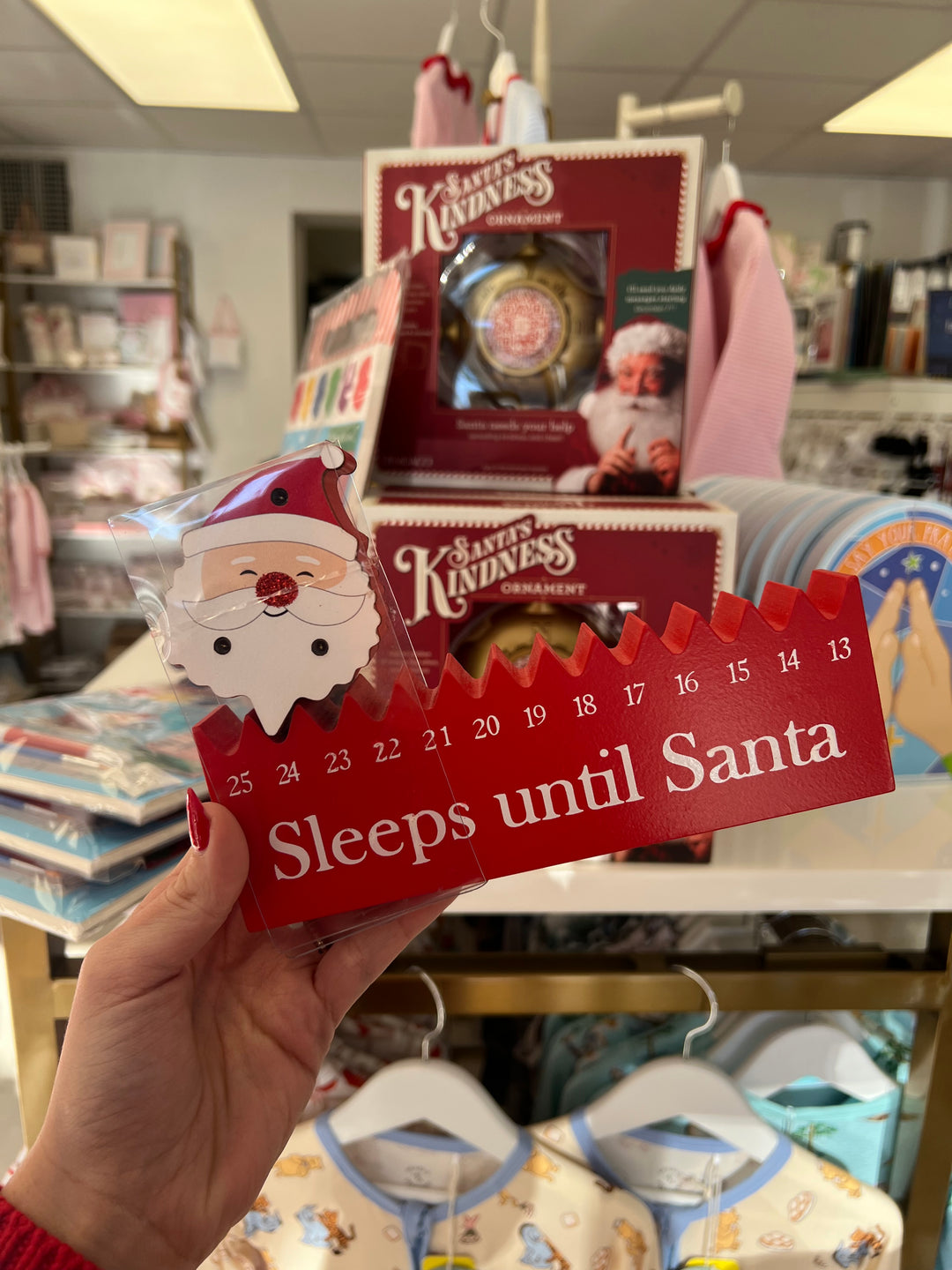 Santa Countdown Block
