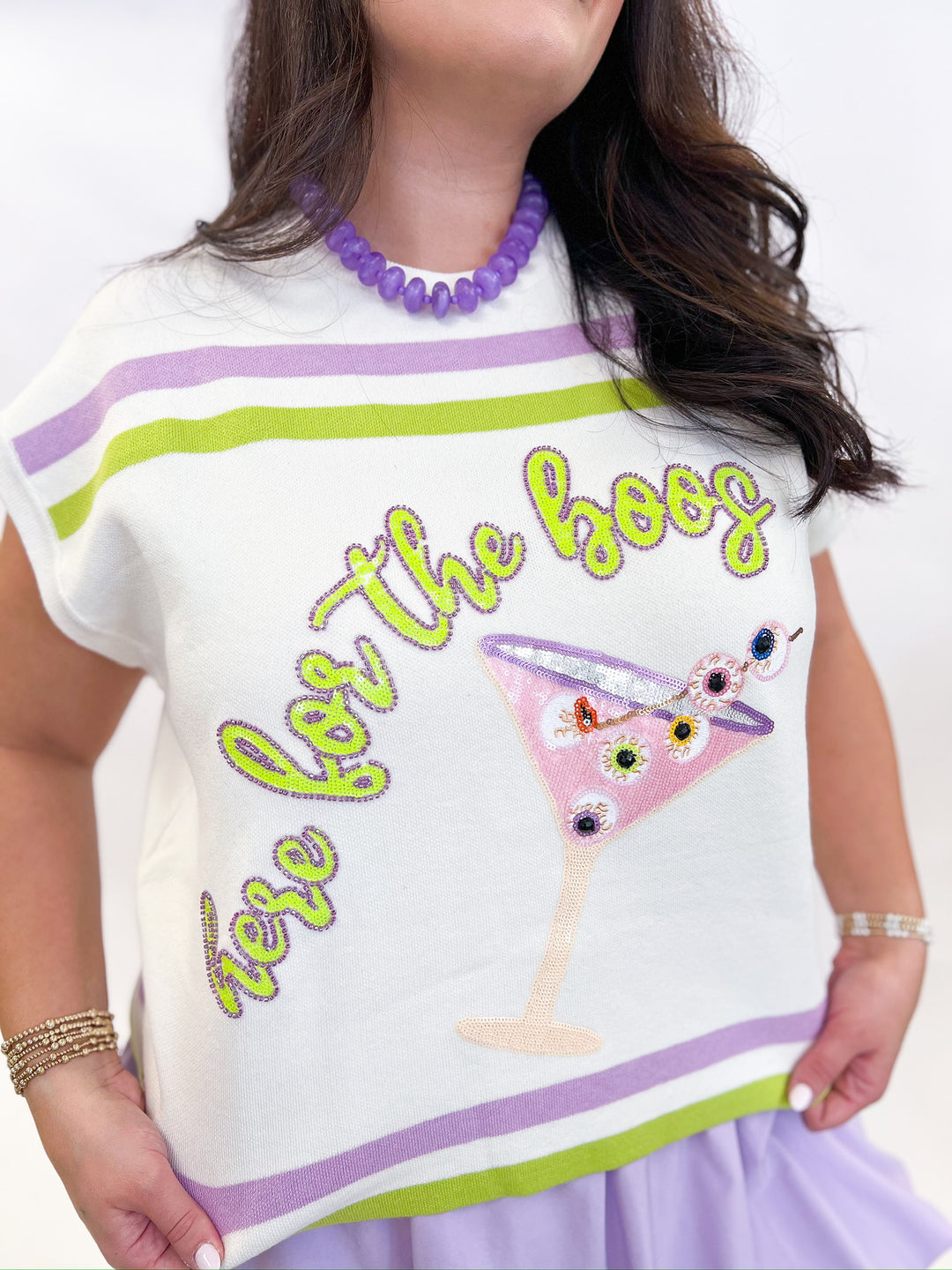 Here for the Boos Knit Top