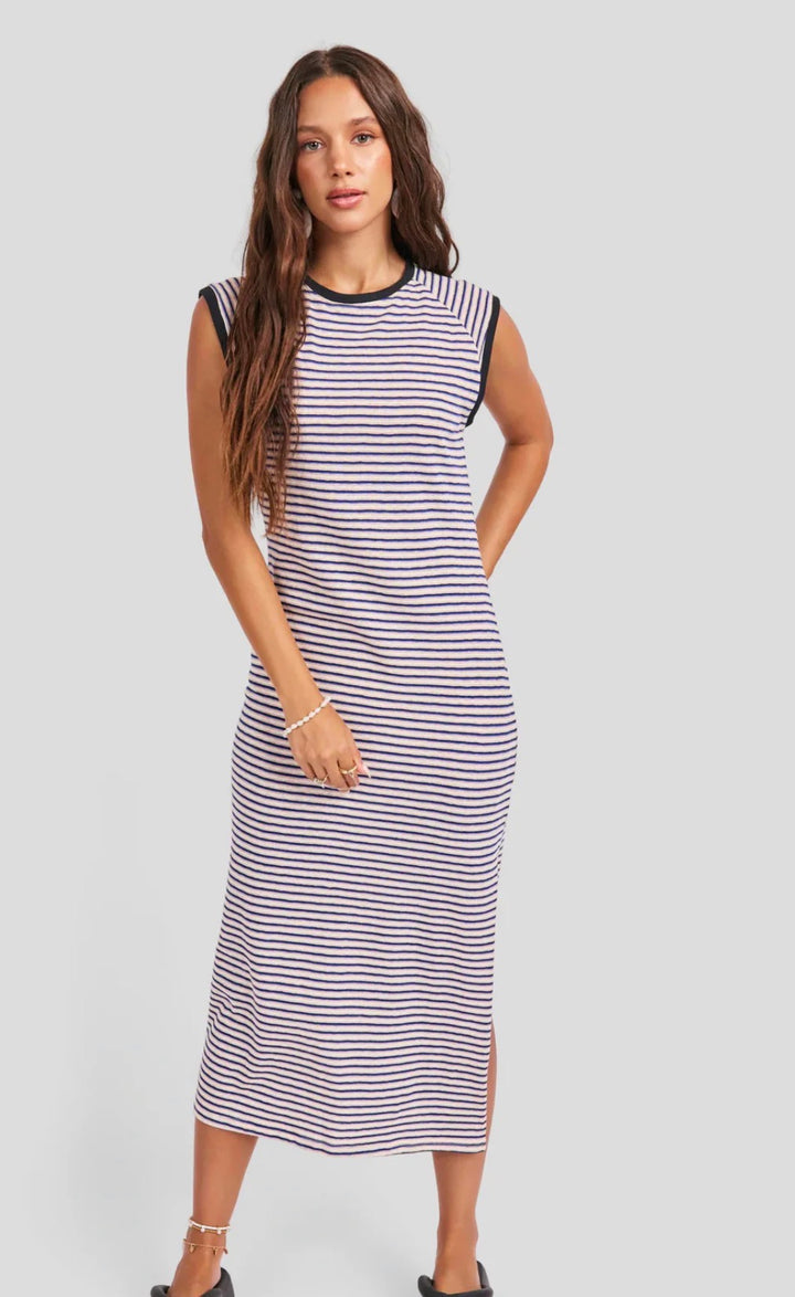 Blue Multi Caspian Knit Dress