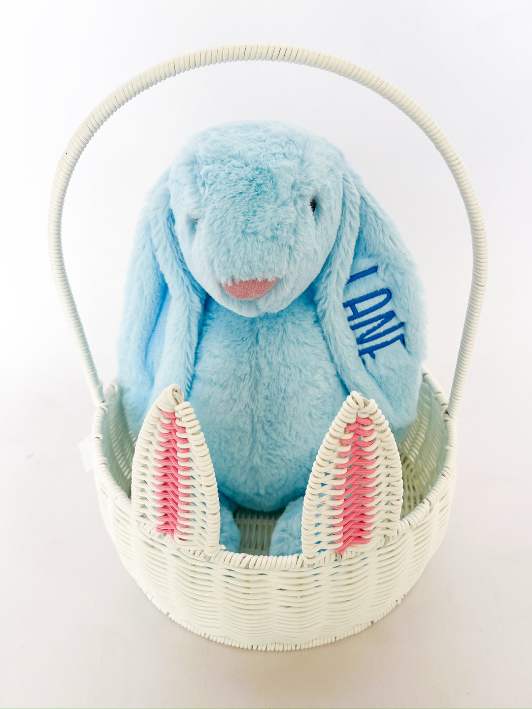 Embroidered Plush Bunny