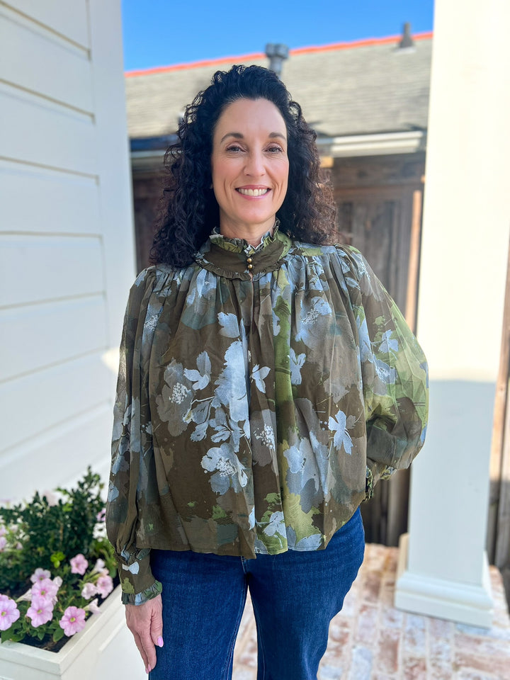 Woodland Blooms Blouse
