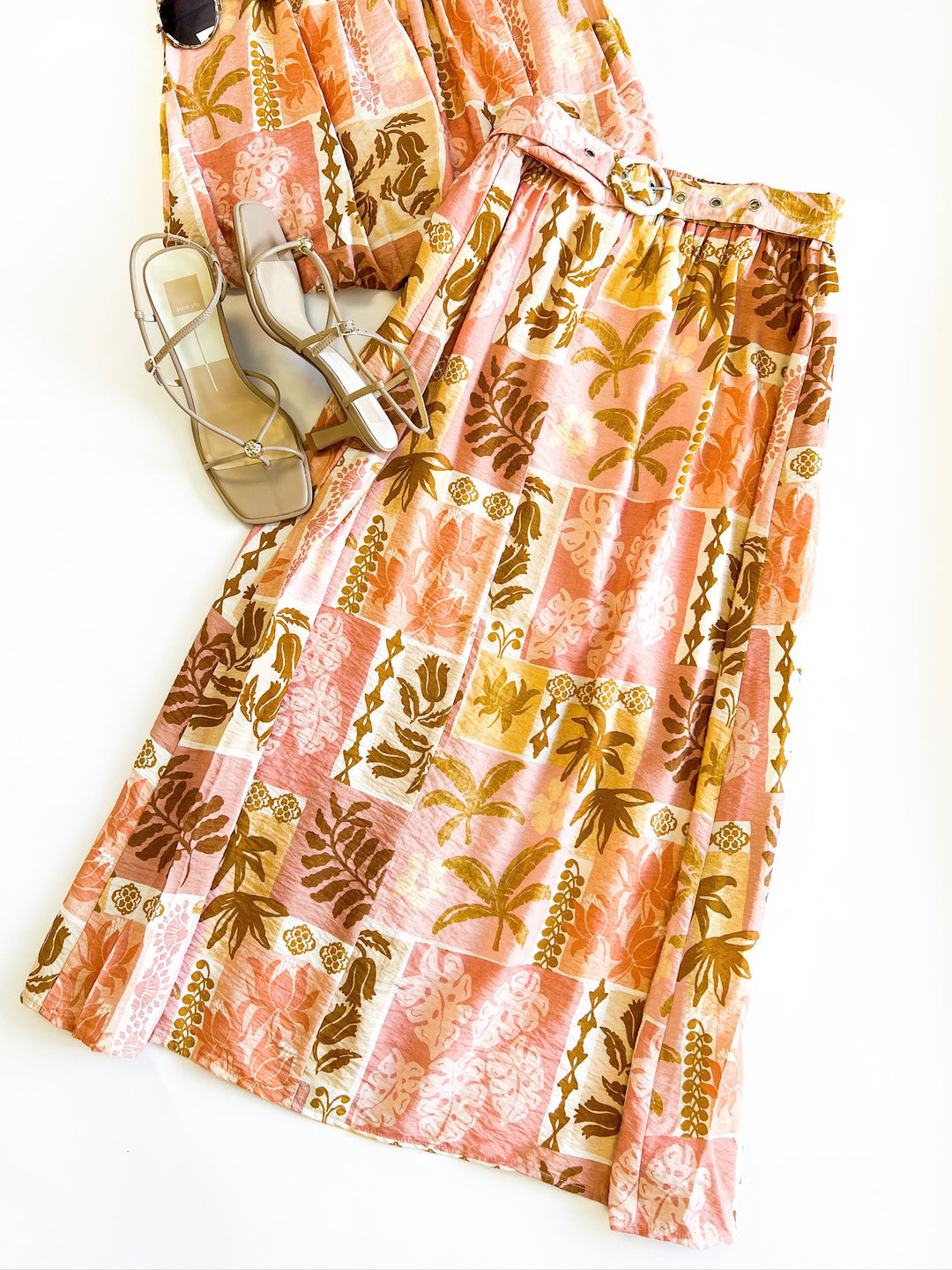 Rose Keepsake Bubble Top Skirt Set