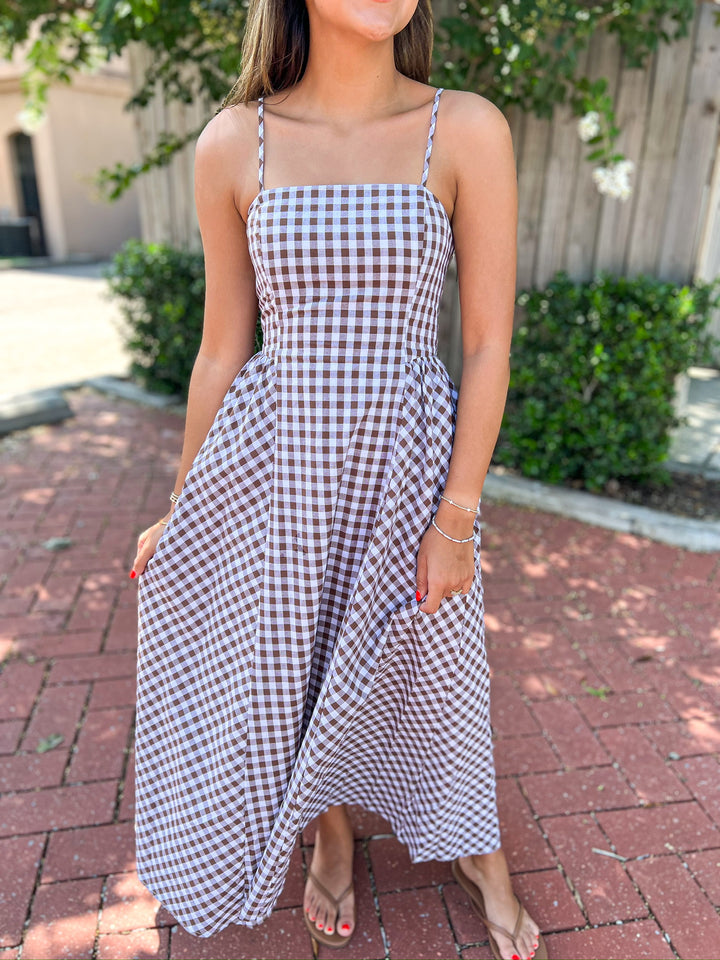 Kalley Brown Maxi Dress