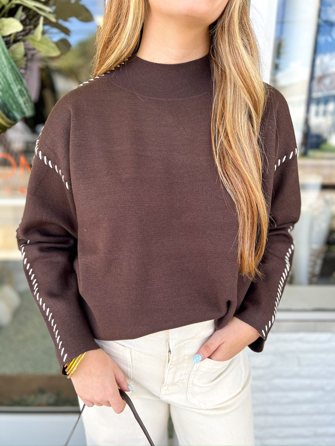 Chocolate Claire Dally Sweater