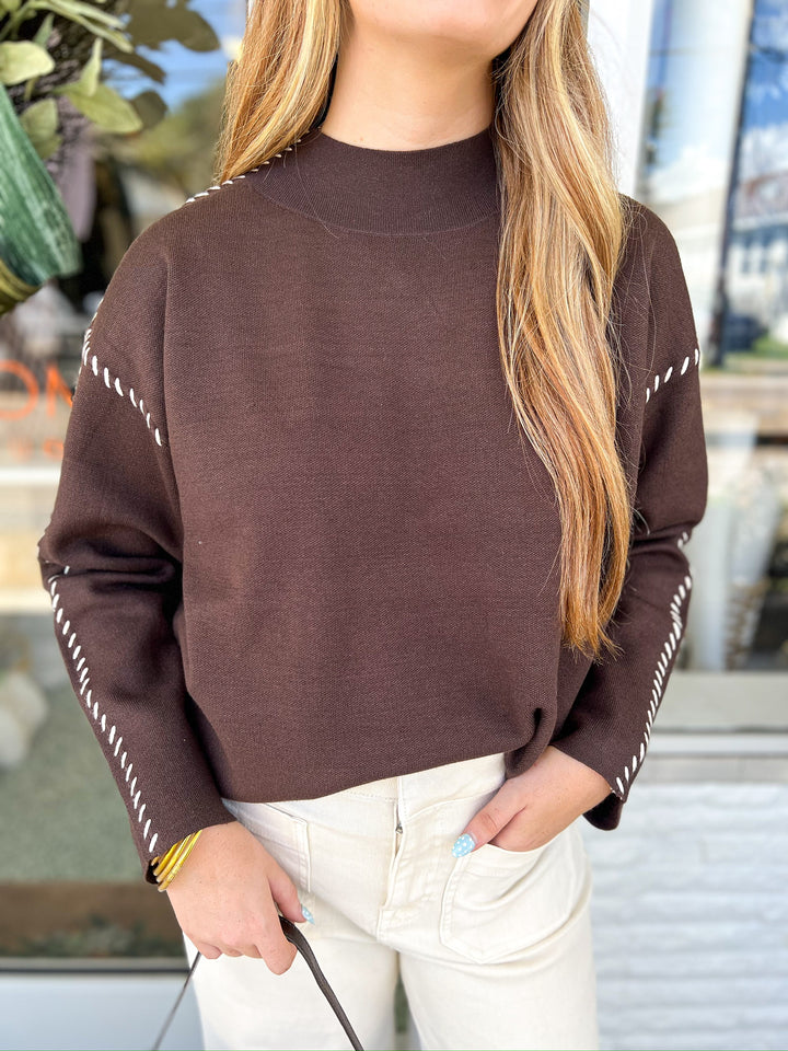 Chocolate Claire Dally Sweater