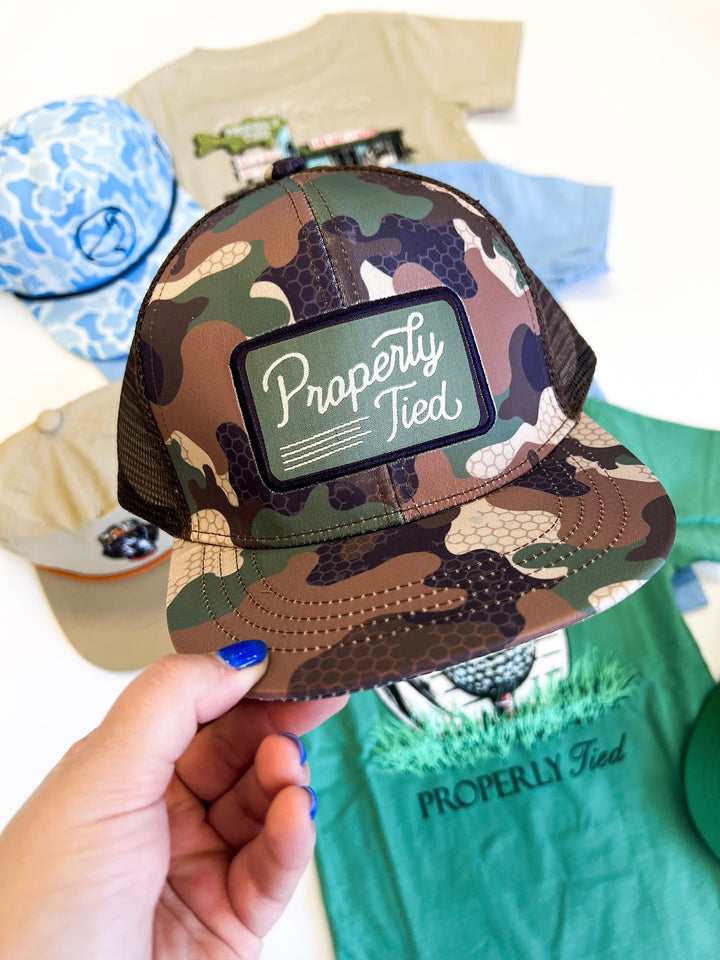Camo Boys Trucker Hat