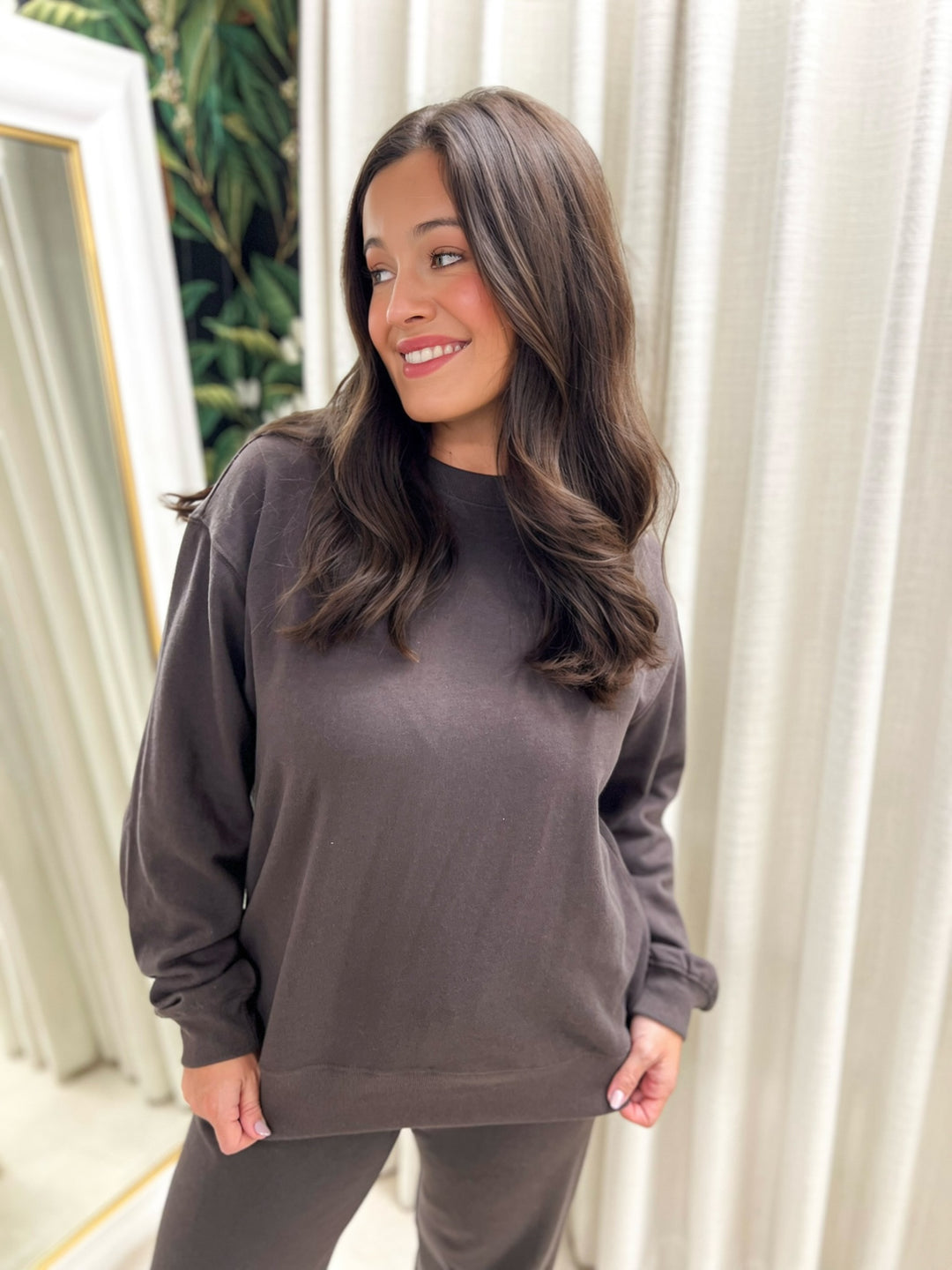 Chocolate Boyfriend Sweatshirt