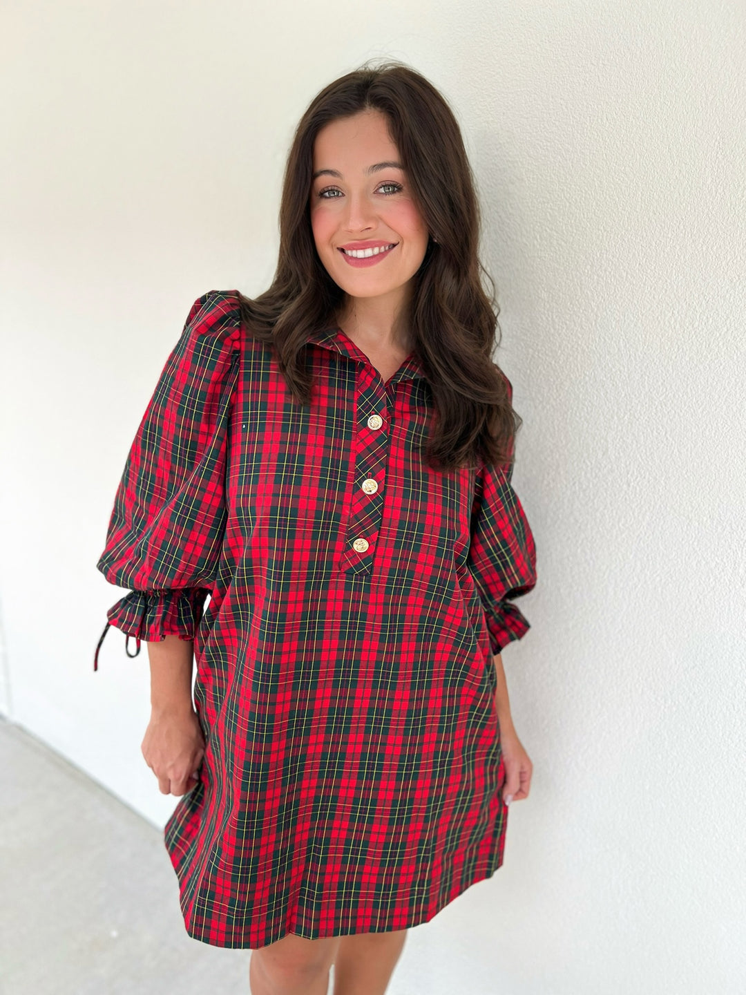 Sleigh the Soiree Sleeve Dress