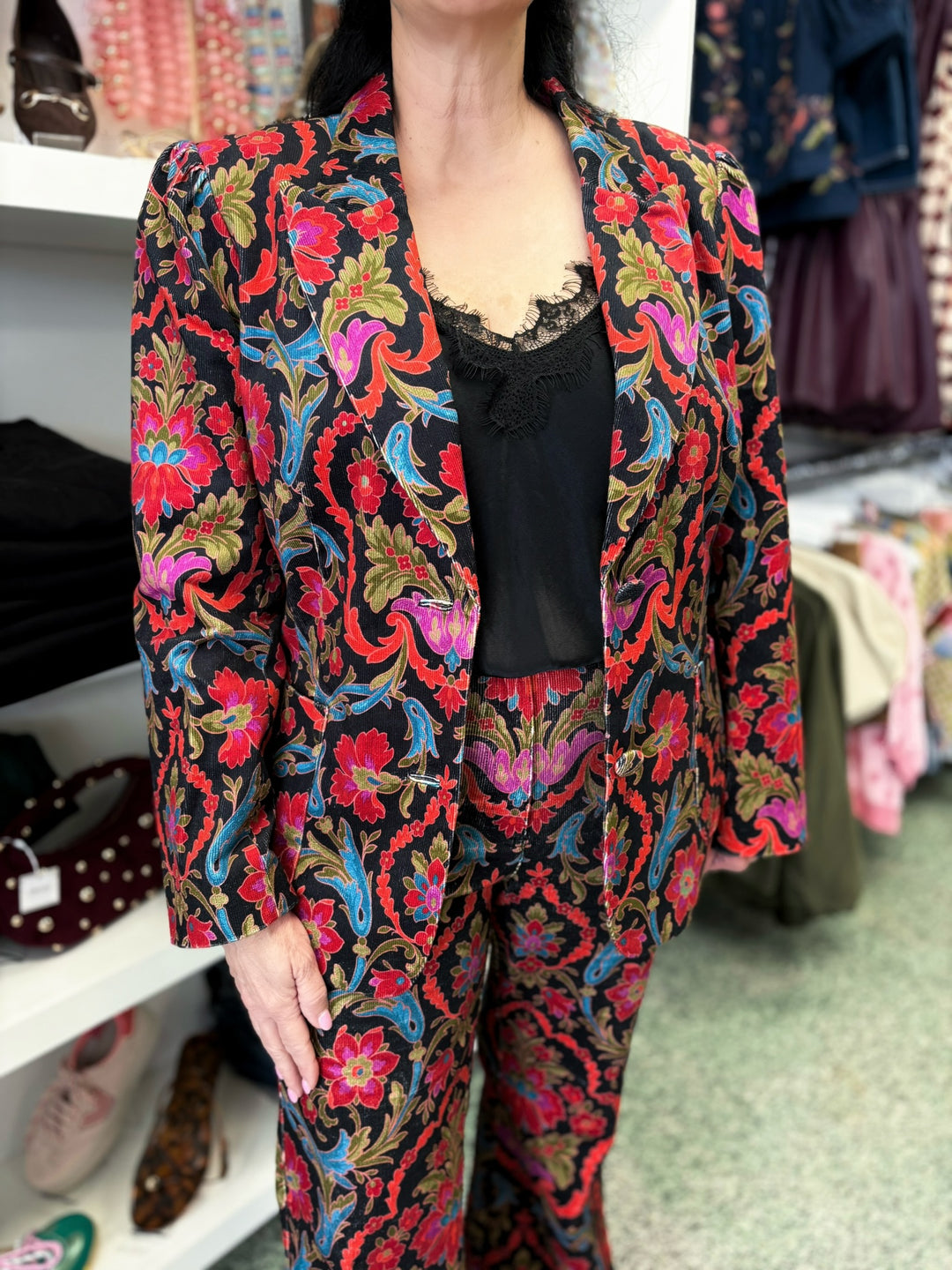 Damask Elizabeth Blazer