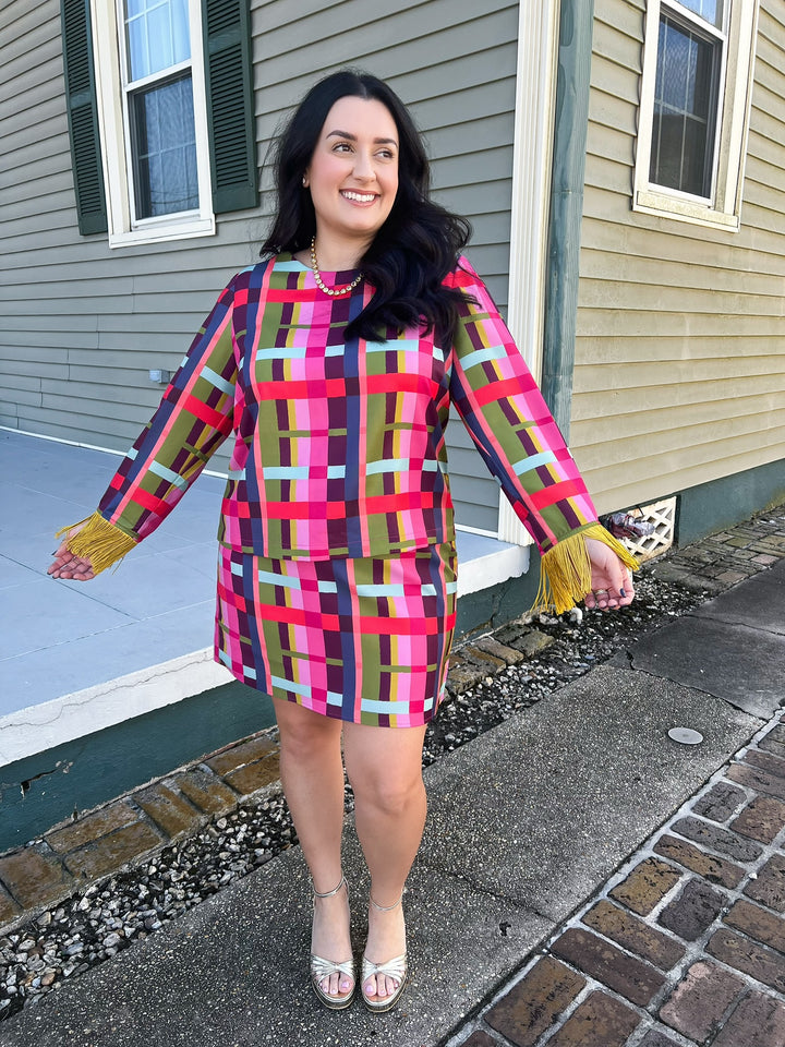 Plaid Parade Maya Top