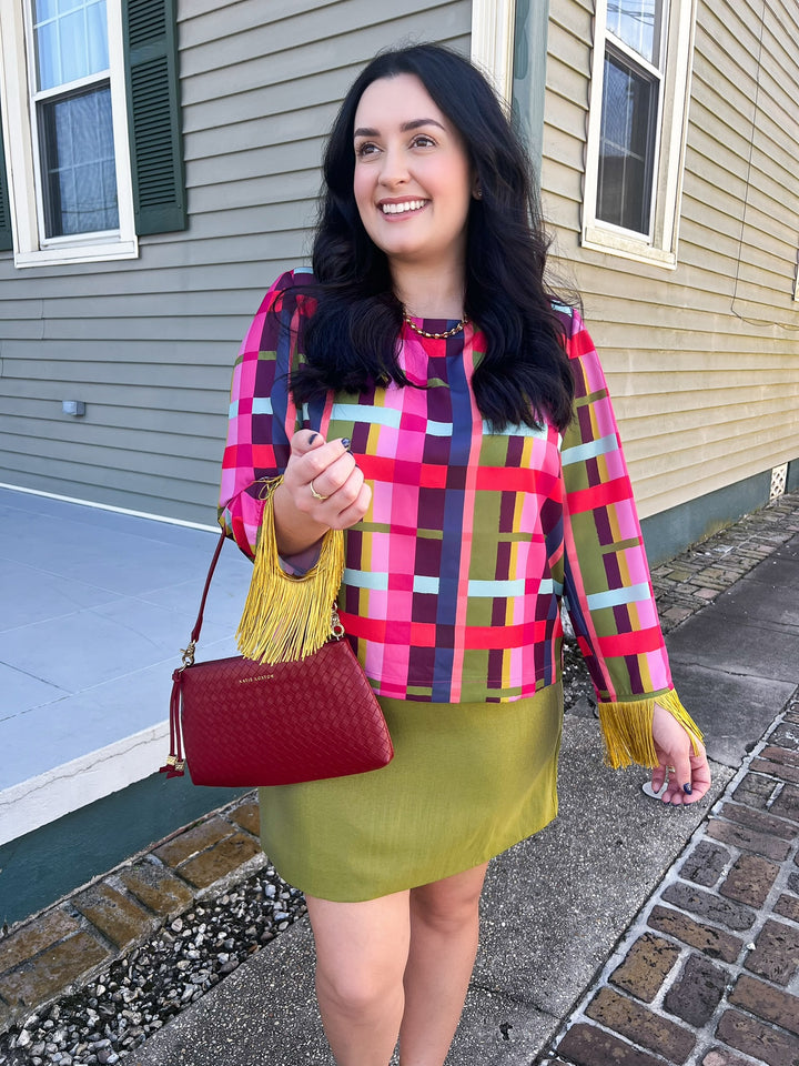 Plaid Parade Maya Top