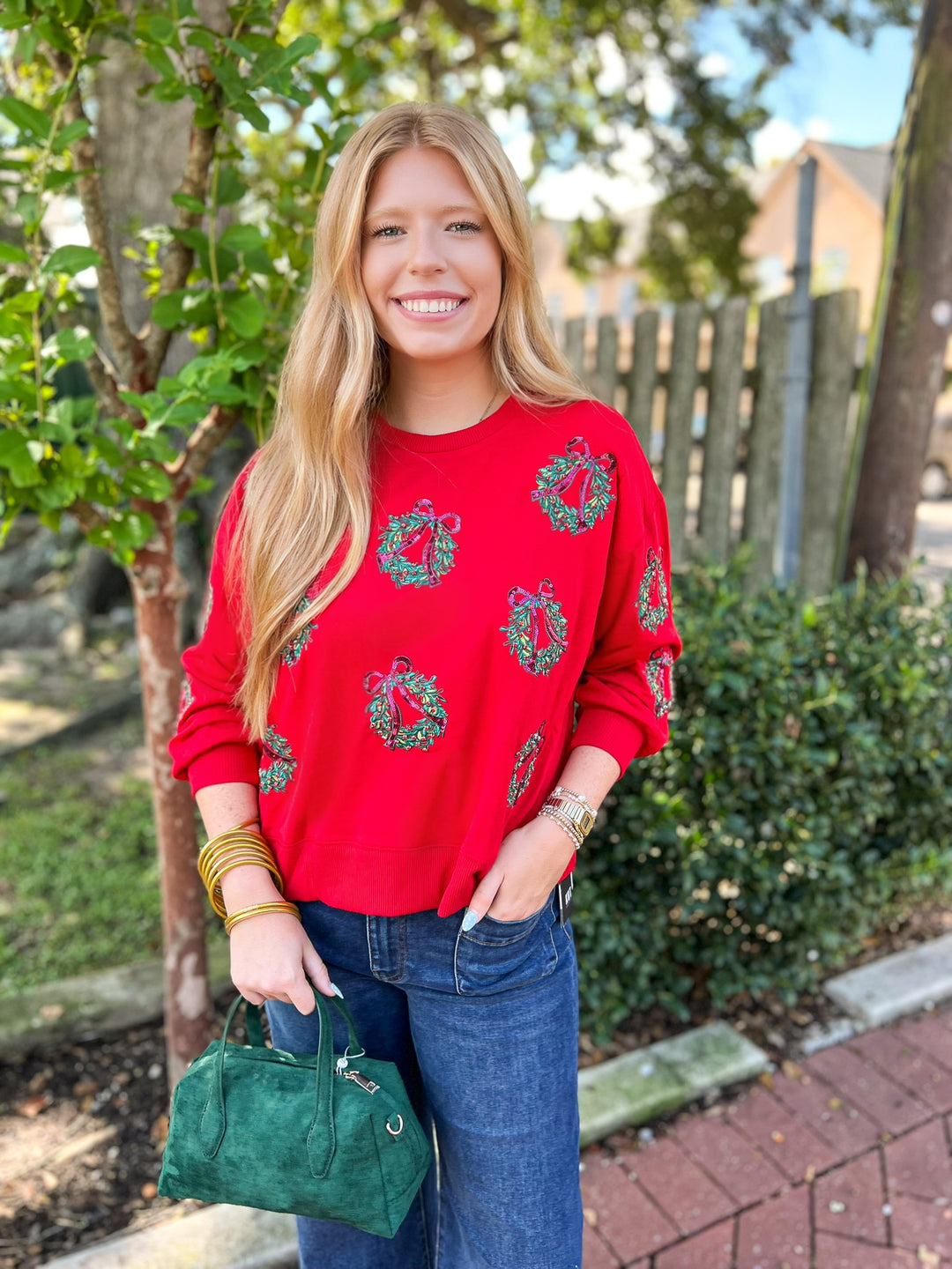 Berry Wreaths Millie Sweatshirt