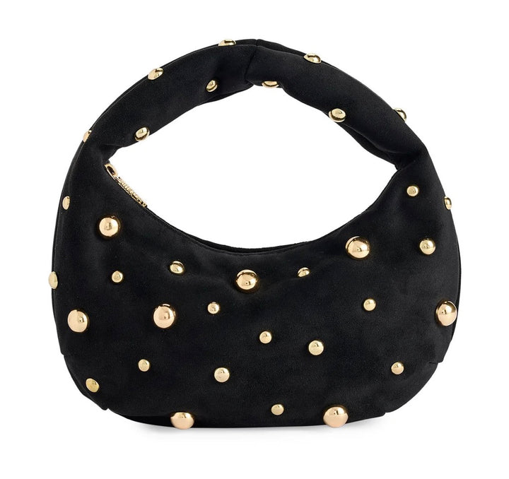 Black Sophia Top Handle Bag