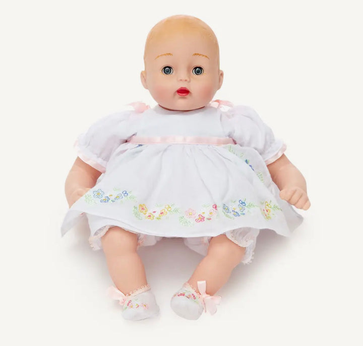 Pretty Pinafore Huggable Doll
