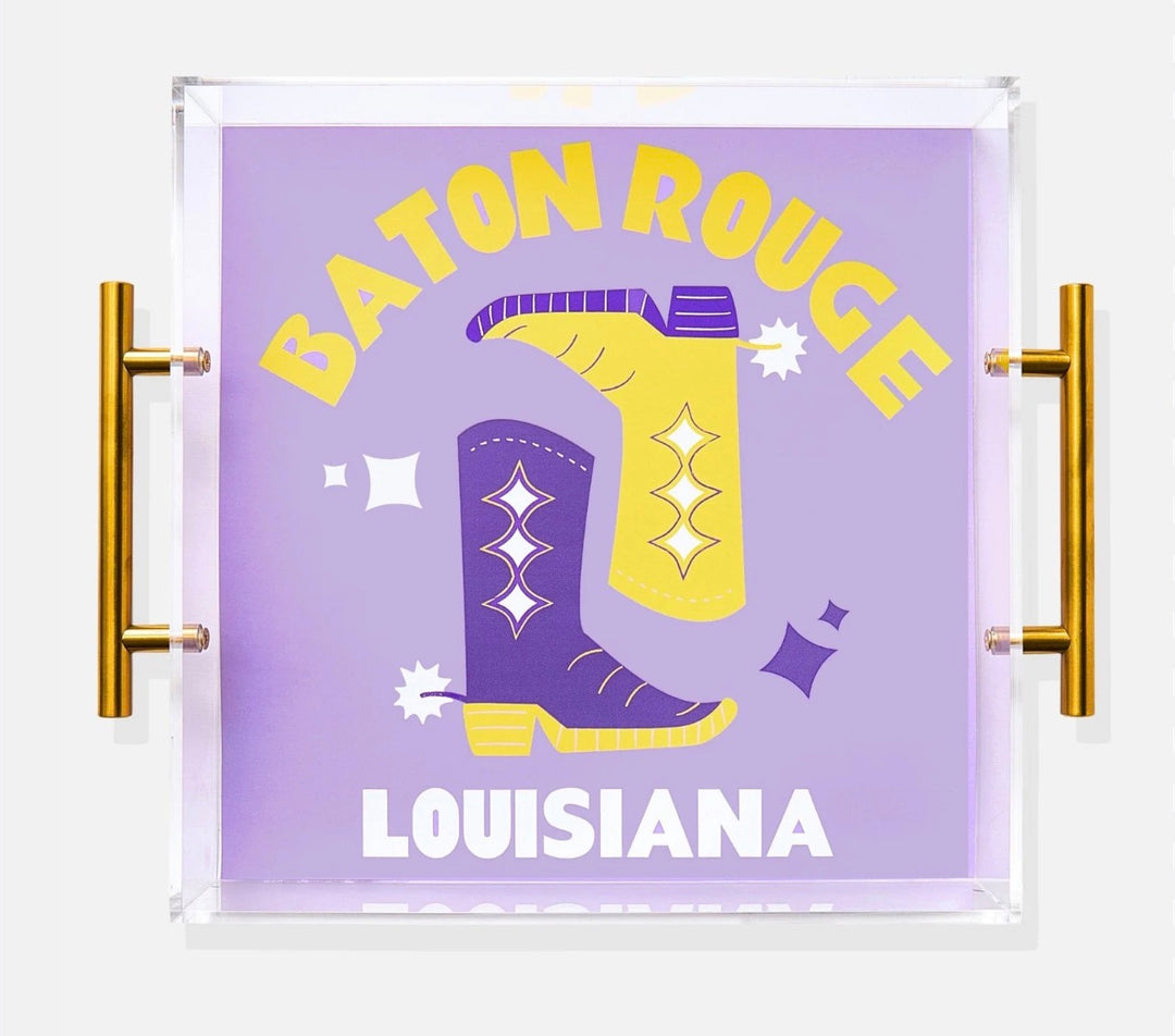 LSU Kickoff Large Tray