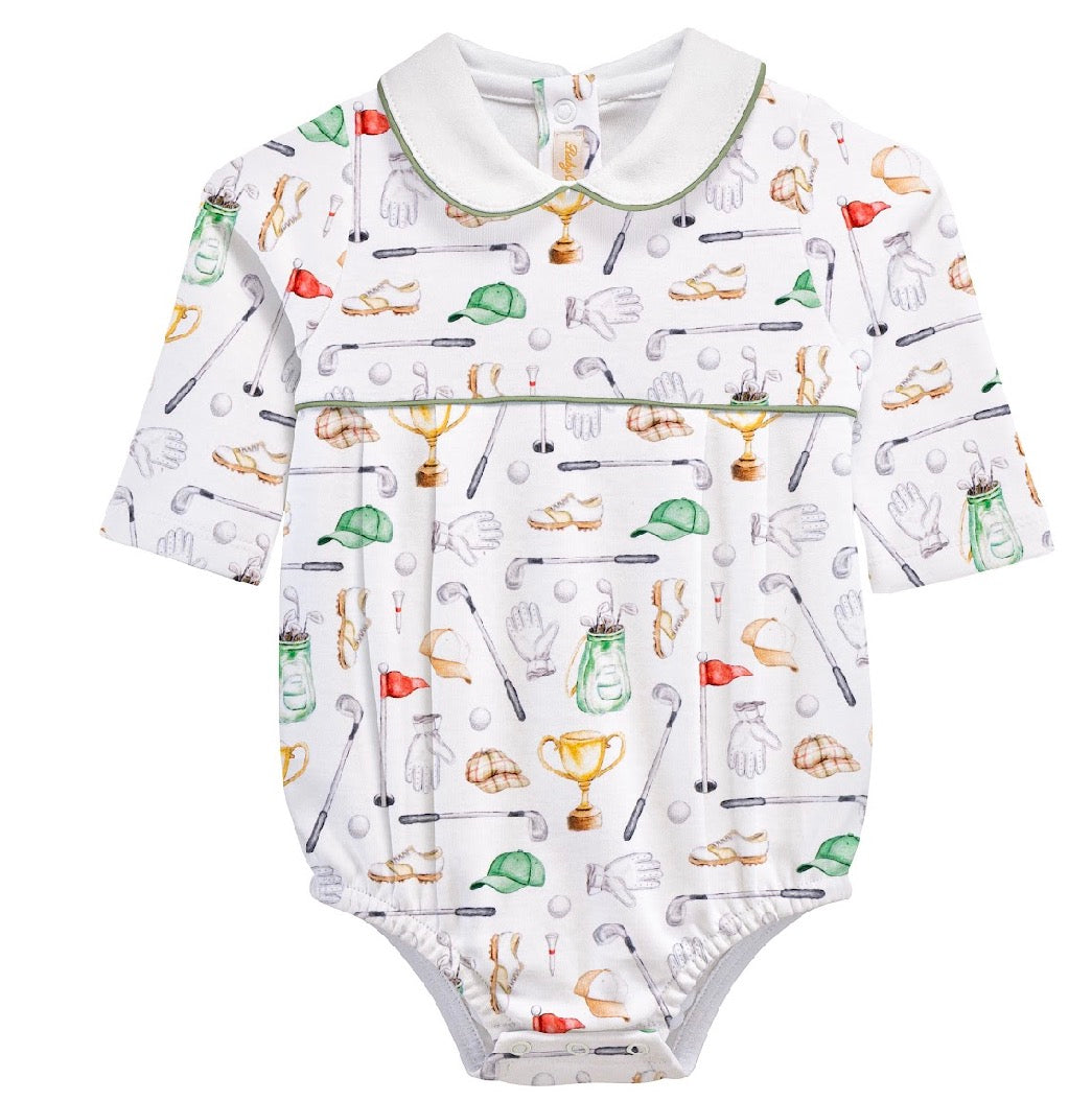 Little Champions Printed Pima Bubble