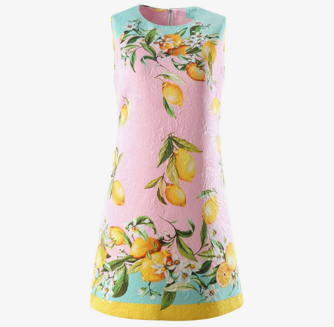 Lemon Layla Jacquard Dress