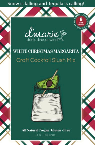 White Christmas Margarita Slush 10oz