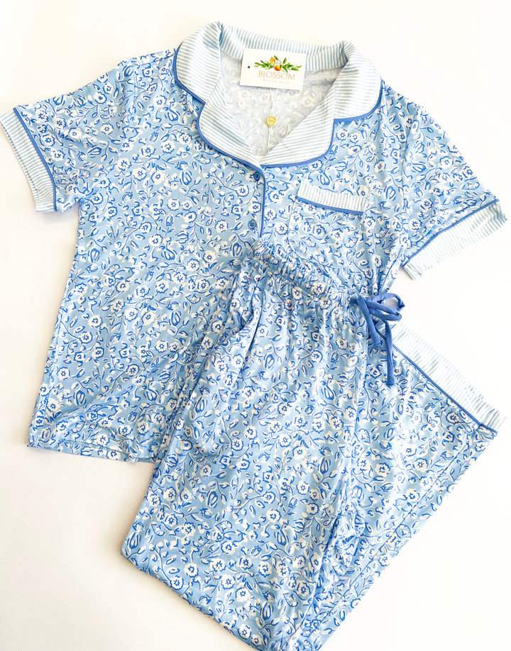 Charlotte Meadow Line Pant Set