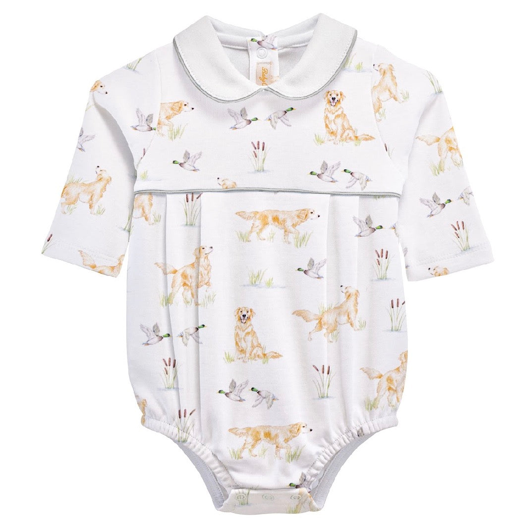 Goldens & Mallards Printed Pima Bubble