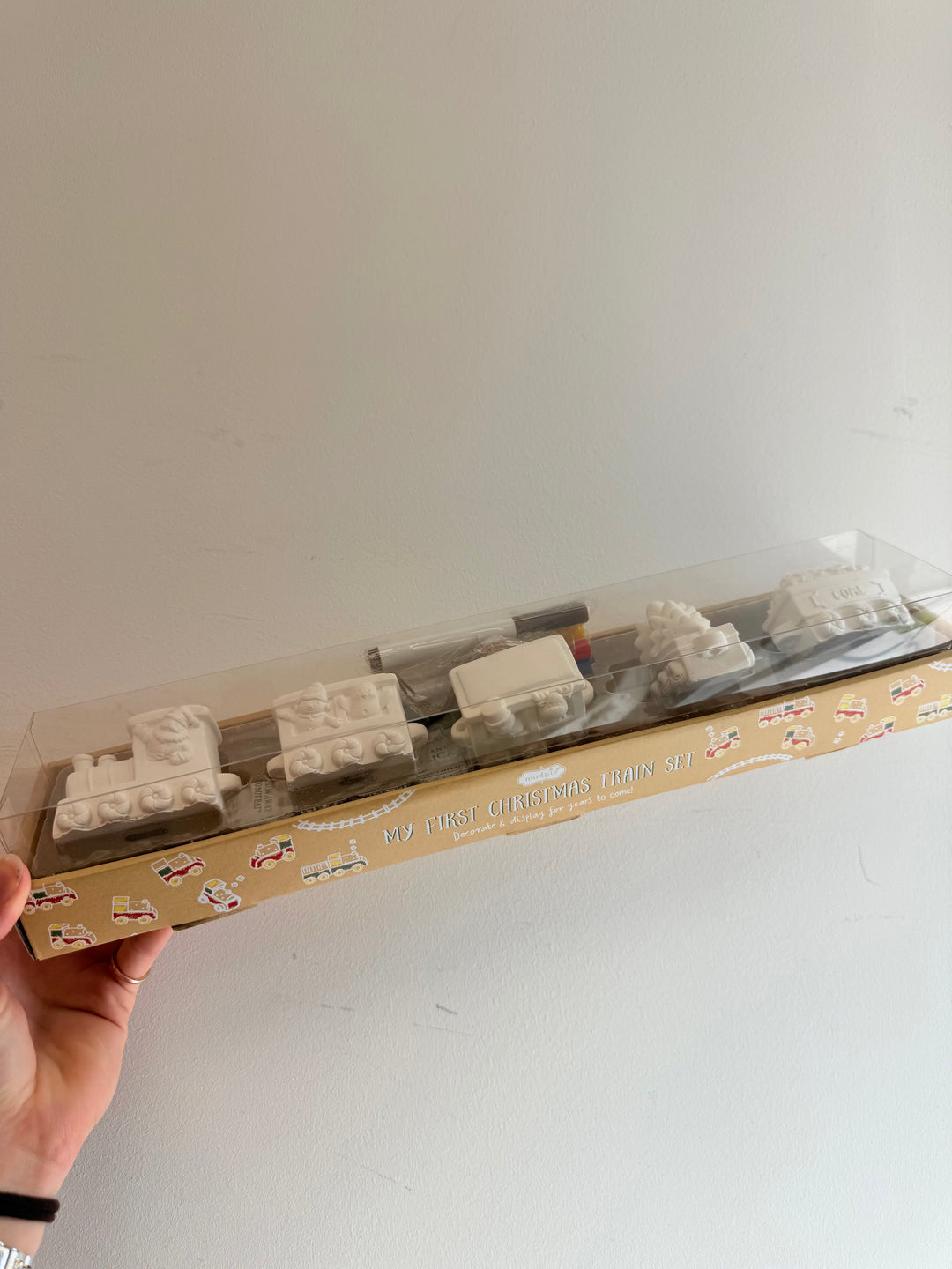 DIY Christmas Train Set