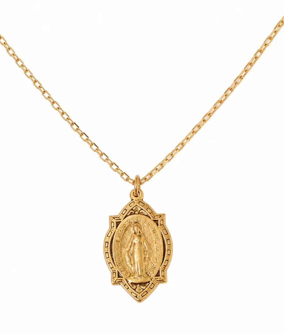 Unique Mary Straight Bar Chain