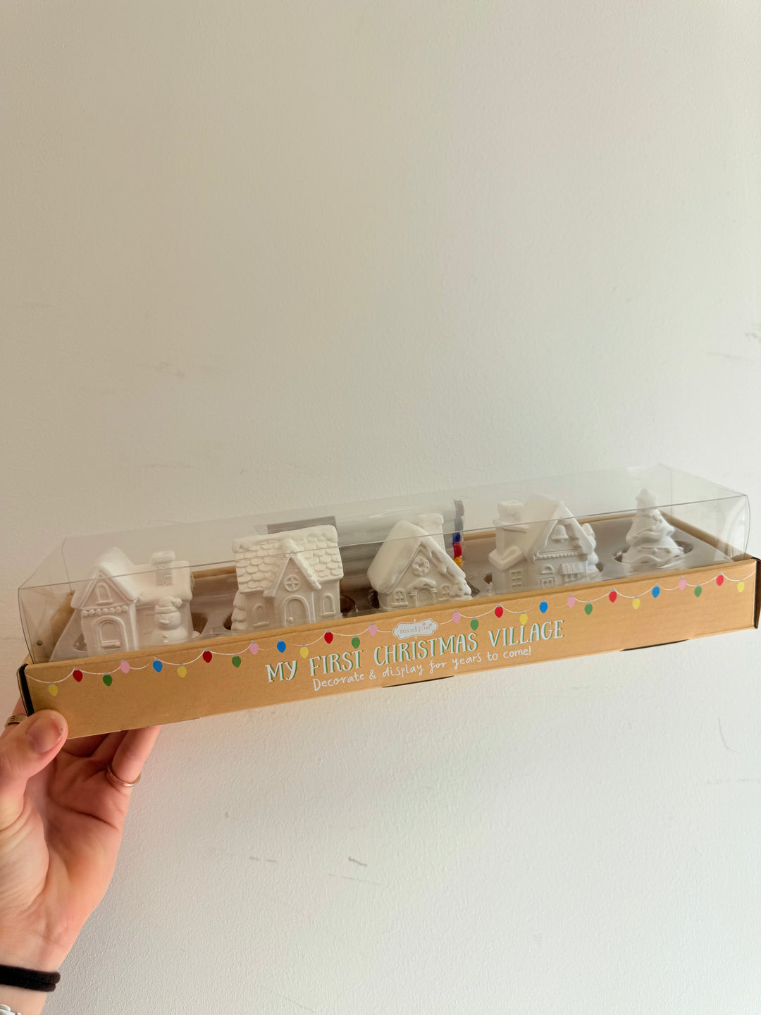 DIY Christmas Village Set