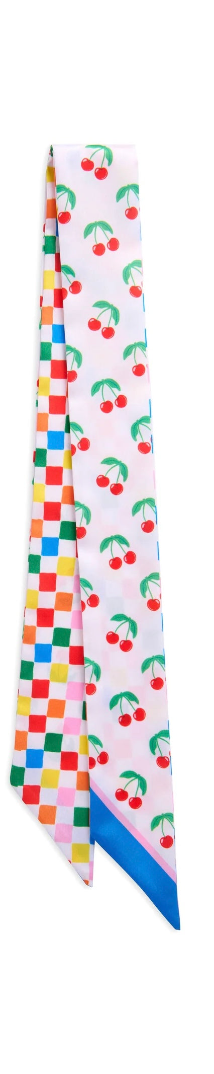 Cherry Checker Twilly