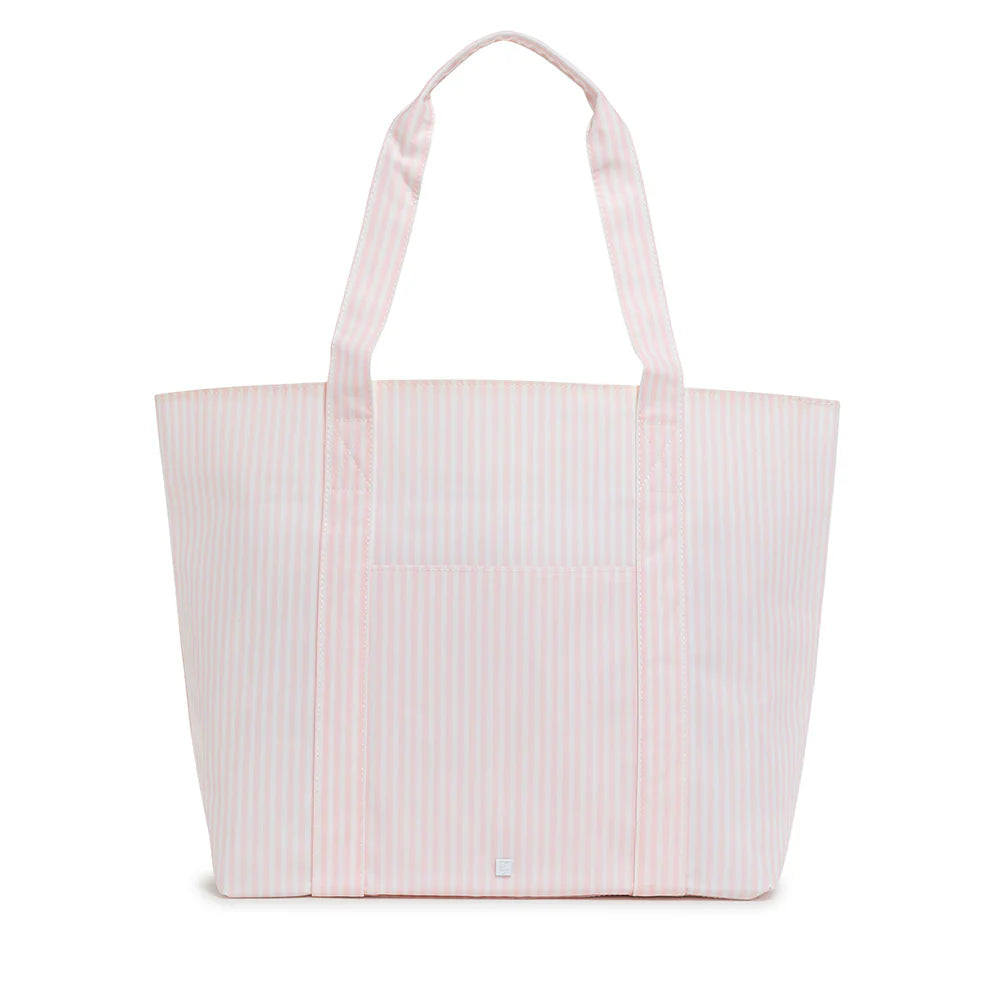 Jumbo Tote- XLarge Pimlico Stripe Pink