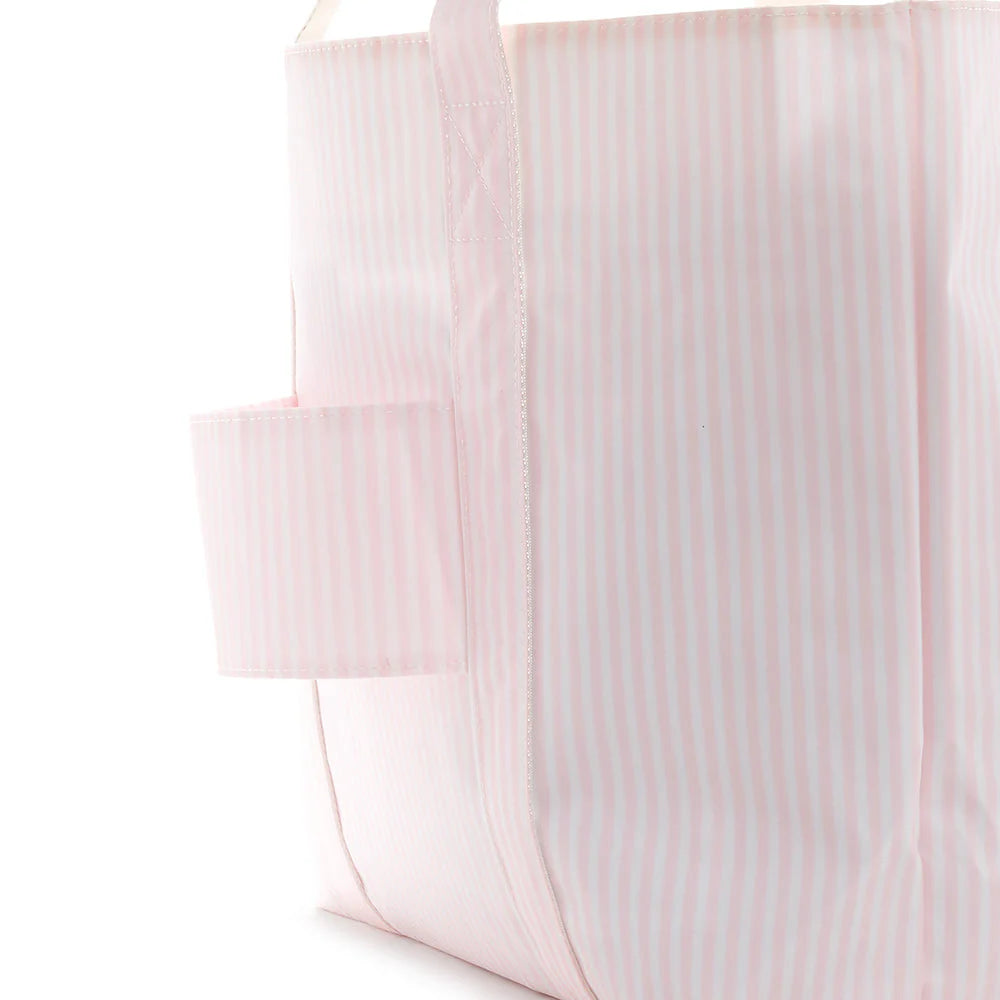 Jumbo Tote- XLarge Pimlico Stripe Pink