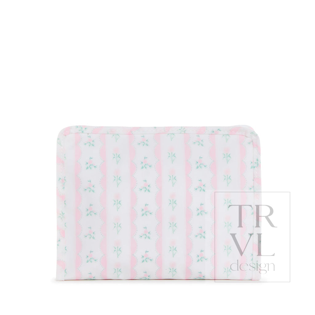 Pink Ribbon Floral Medium Roadie
