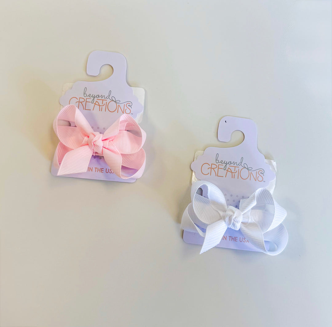 Small Traditional Alligator Clip Bow