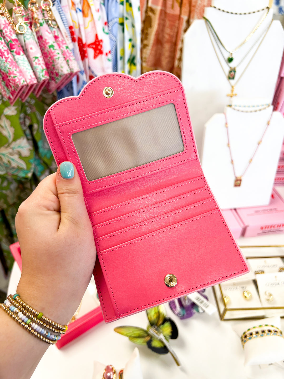 Petal Perfect Scalloped Wallet