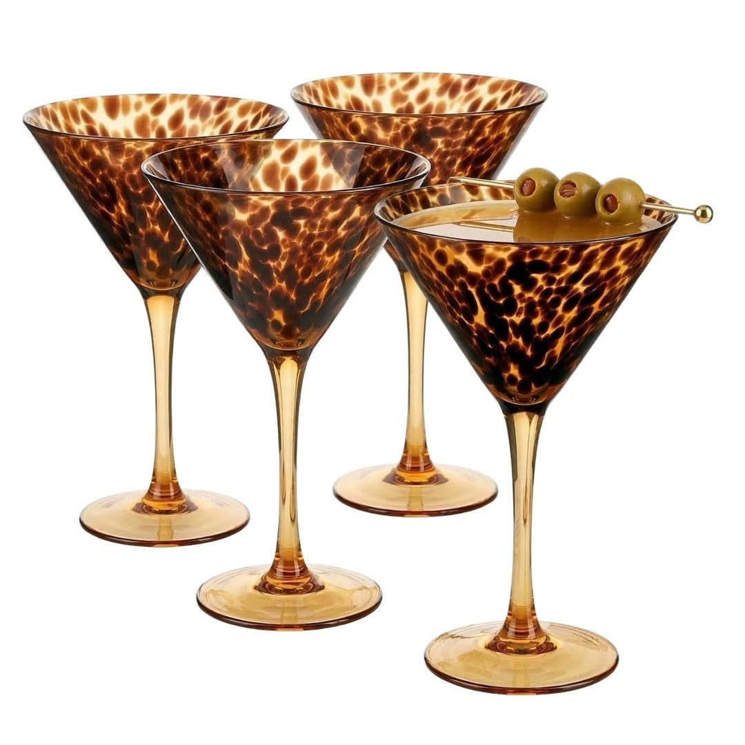 Tortoise Stem Martini Glass