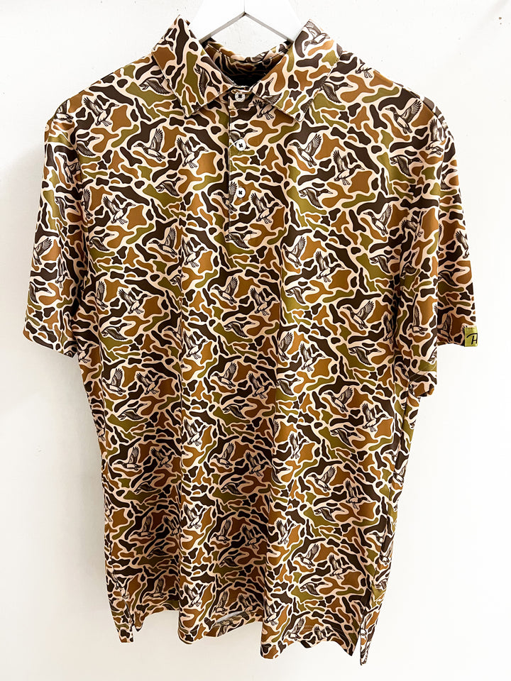 Camo Duck Performance Polo