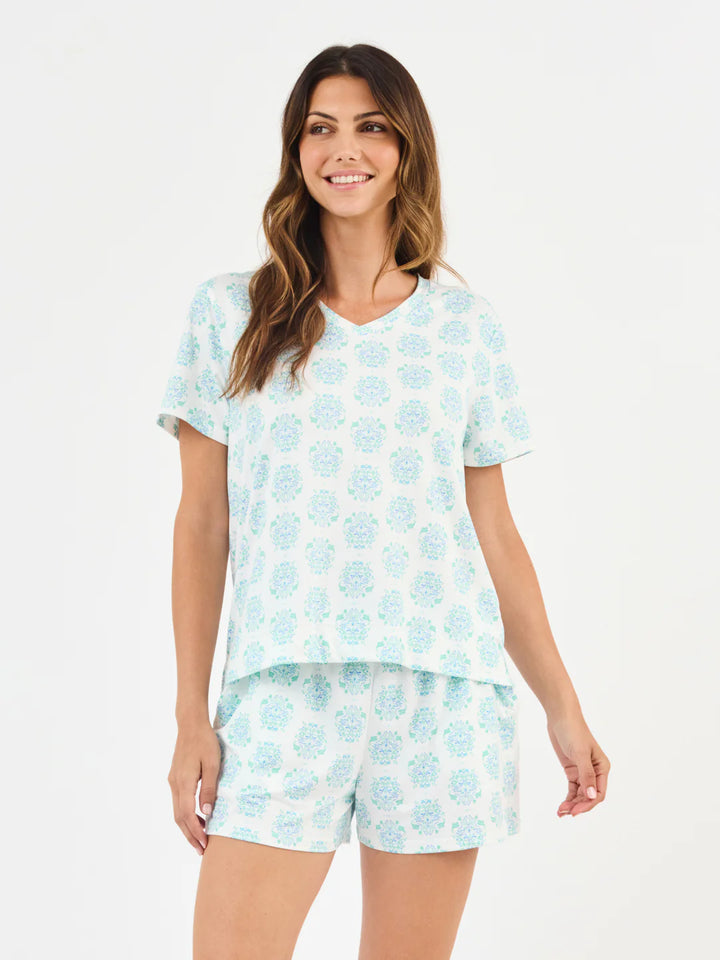 Alli Meadow Dreams Pajama Short Set