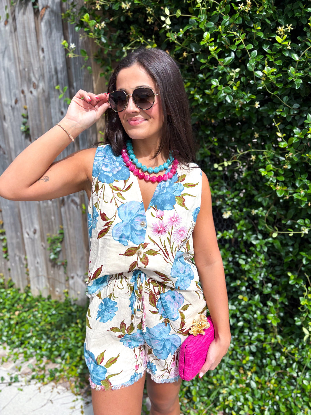 Blue Haven Floral Set