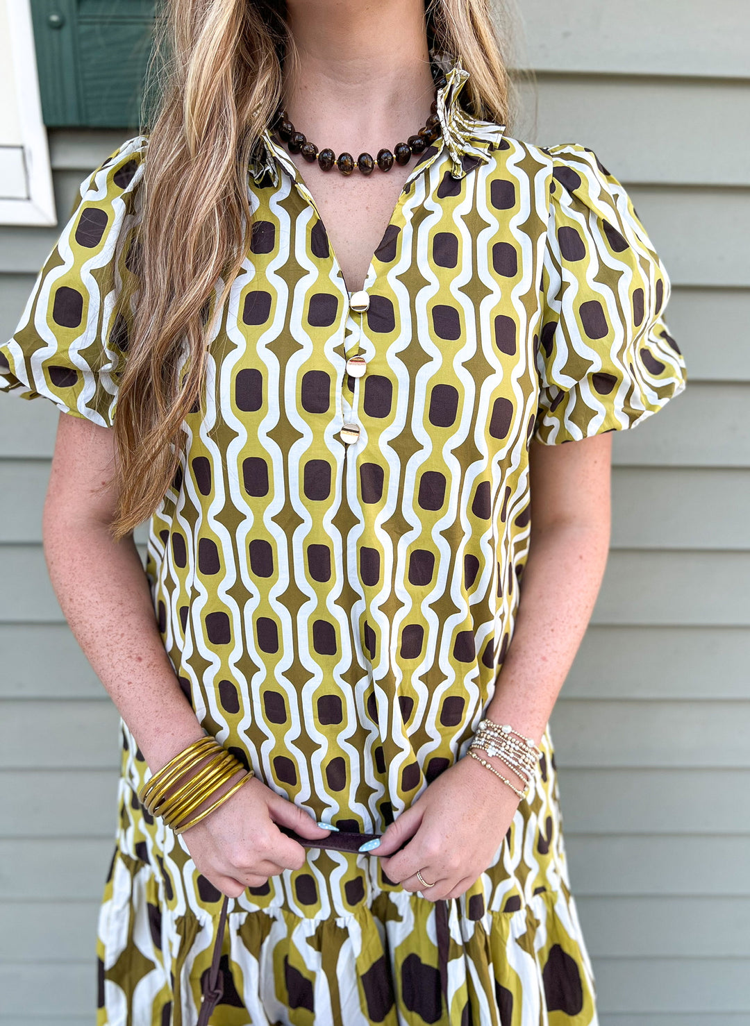 Martini Olive Hour Midi Dress