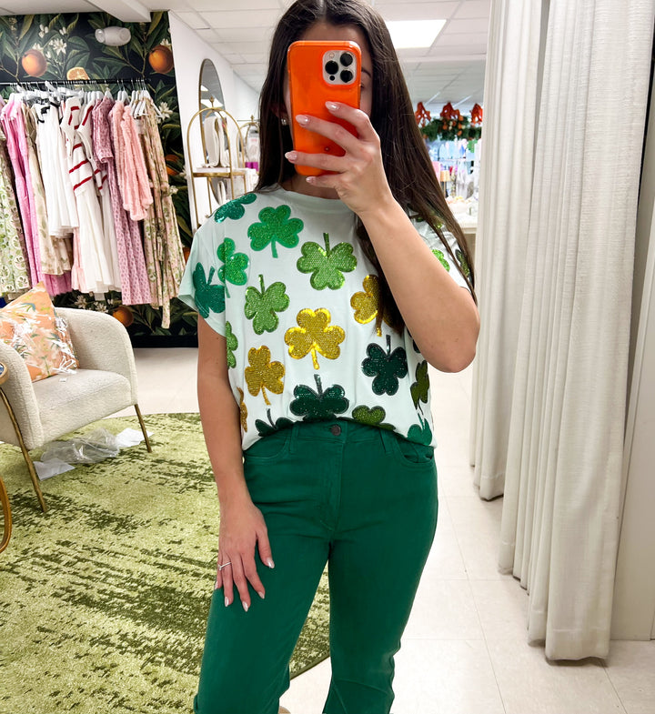 Shamrock Queen Tee