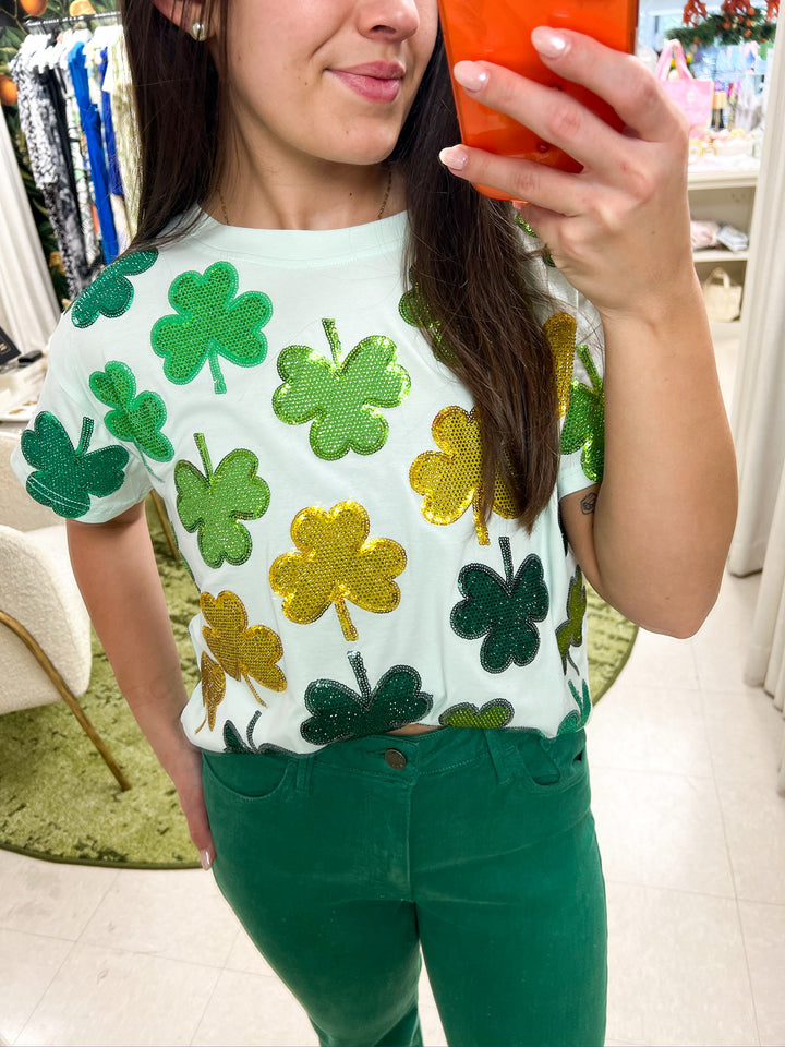 Shamrock Queen Tee