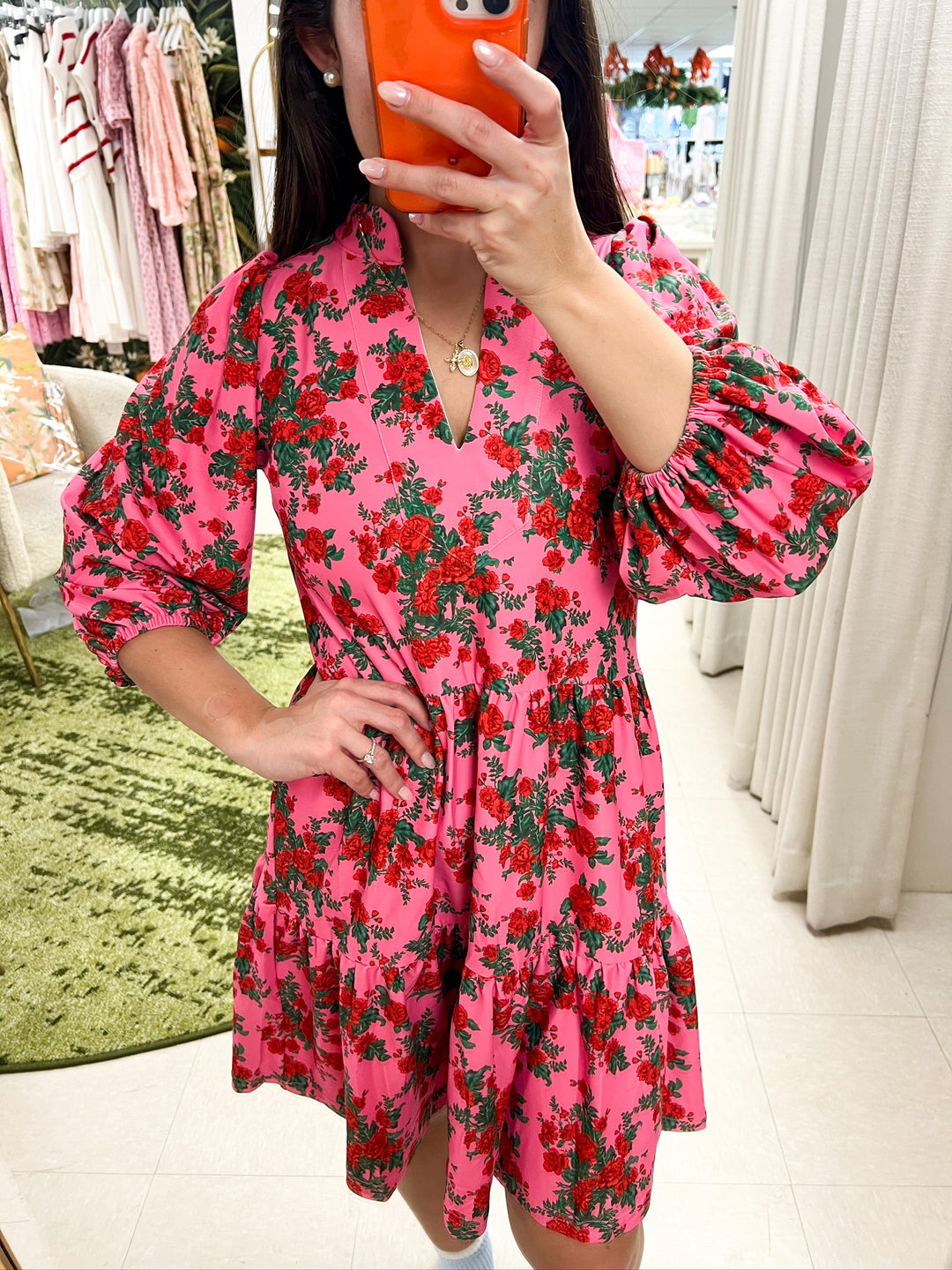 Shrub Rose Tory Dress