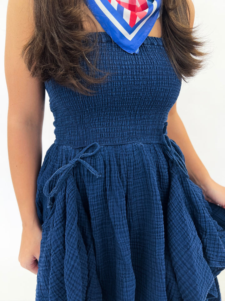 Soft Indigo Bisou Dress