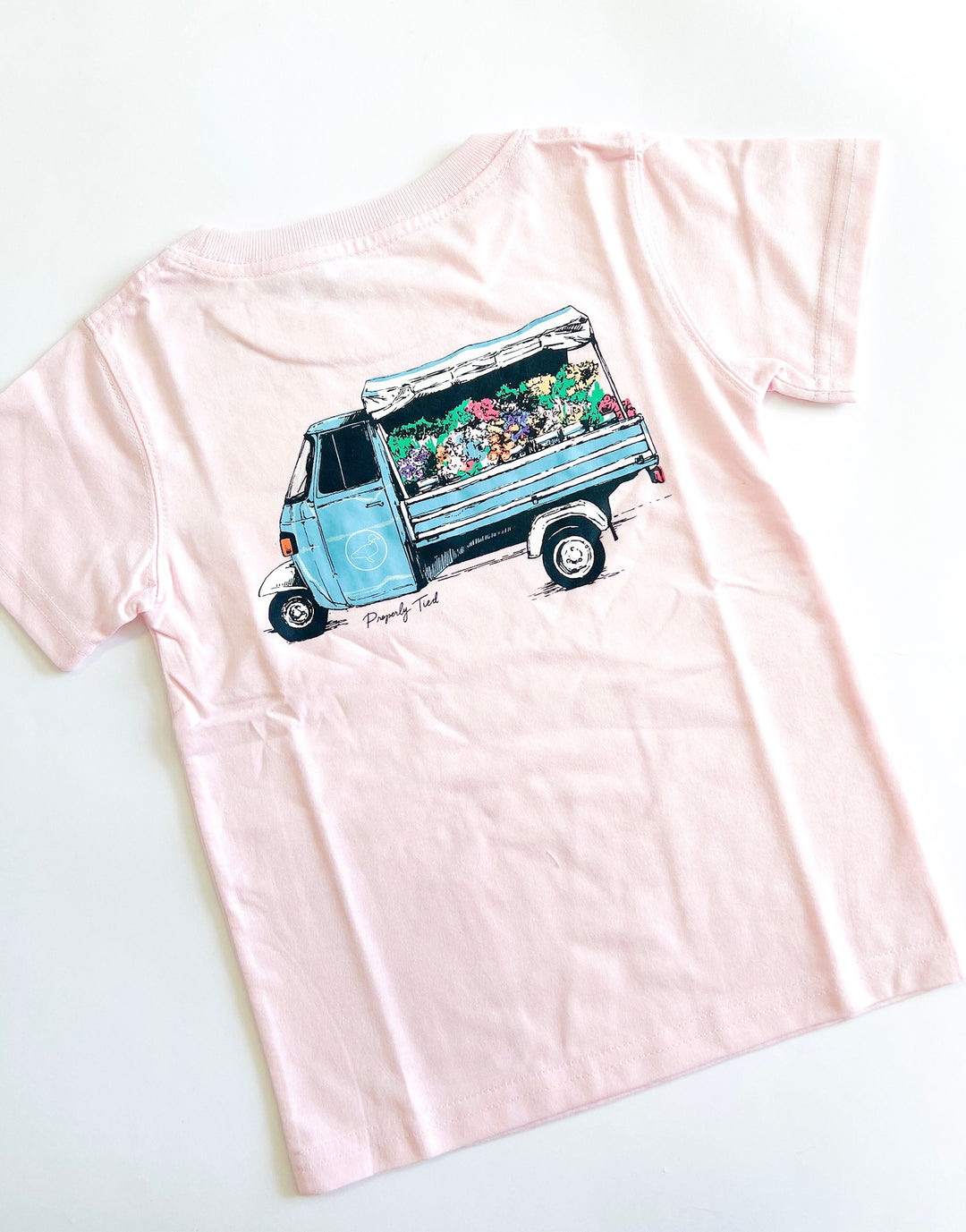 Girls Fresh Florals Rose Tee