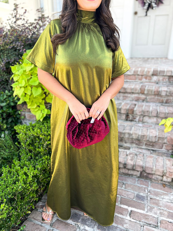 Olive Jade Midi Dress