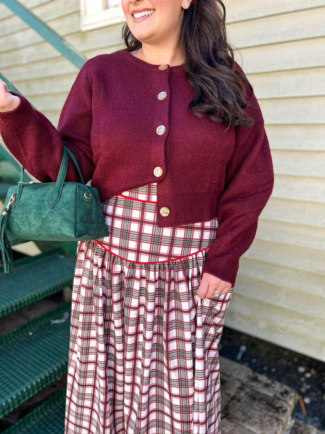 Wine Hildy Sweater