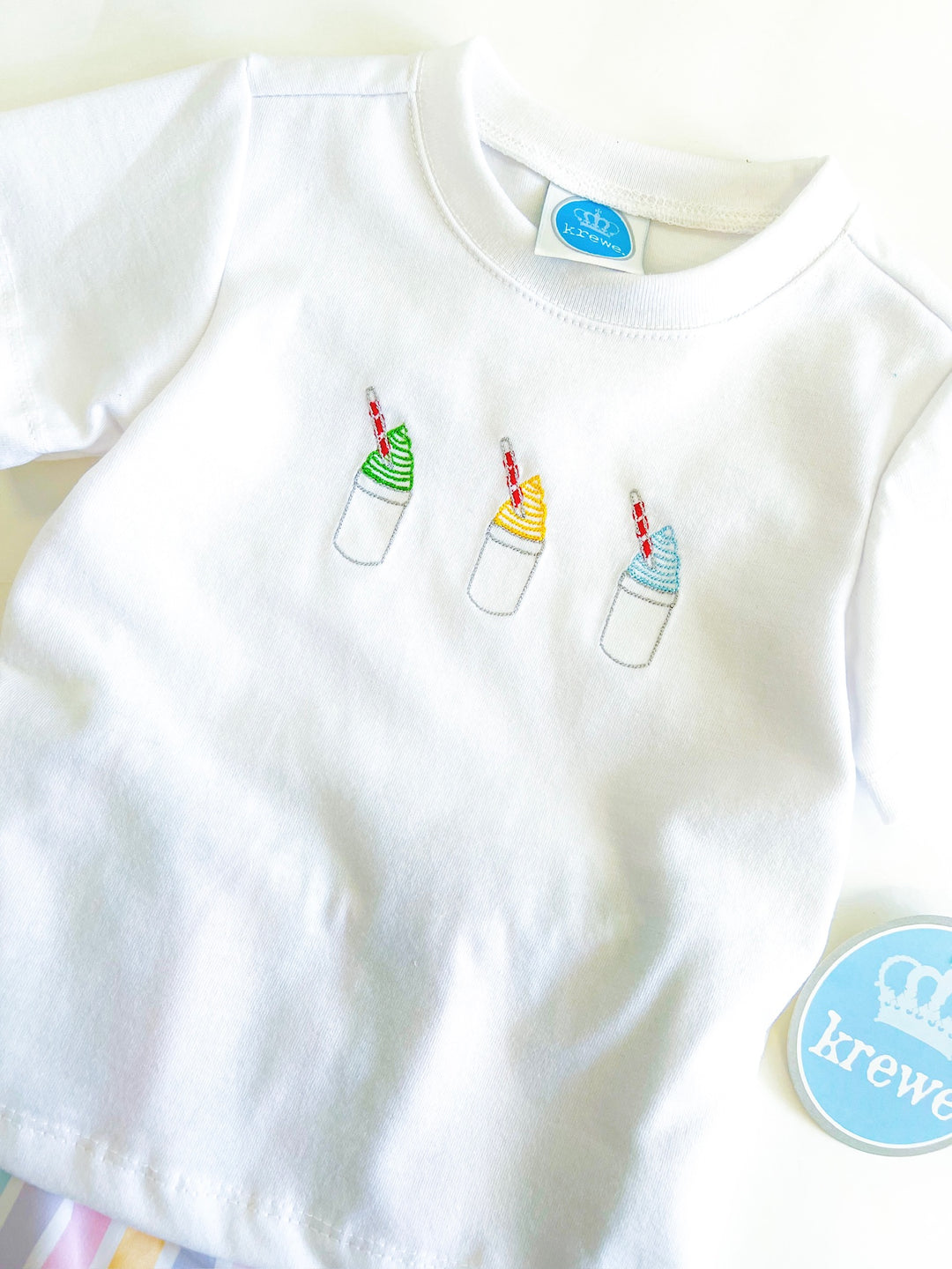 Tyler Snowball Striped Short Set