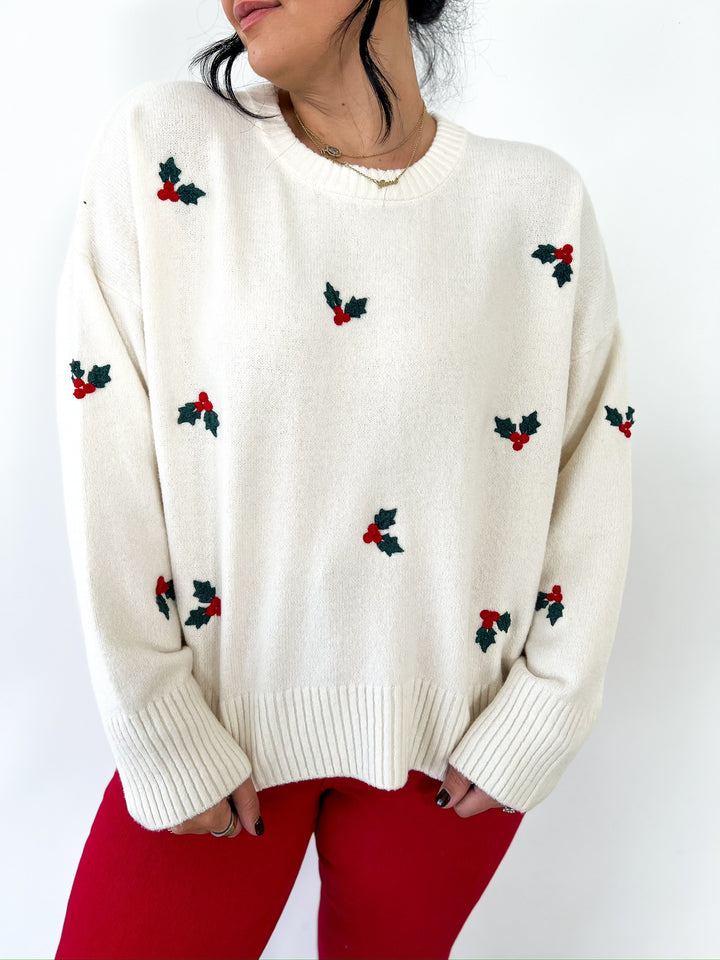 Holly Berry Sweater