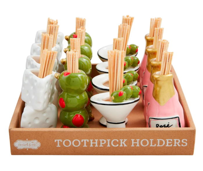 Toothpicks & Holder Set